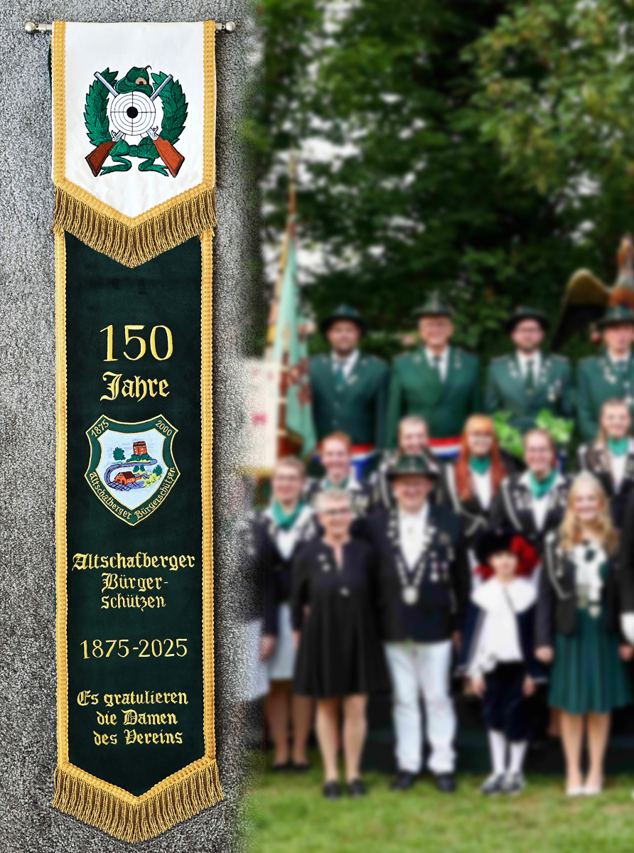 Fahnenband schtzen
