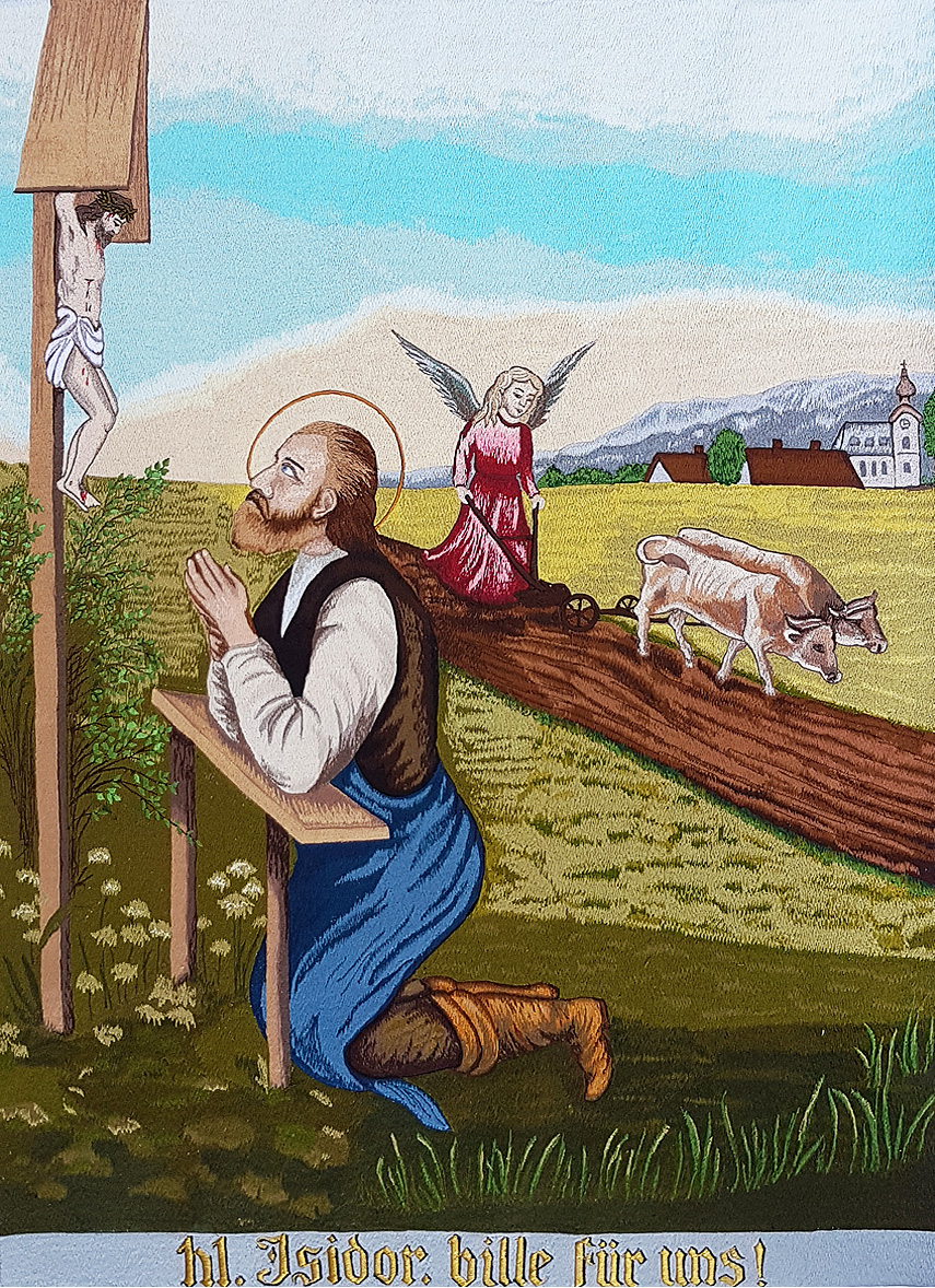 templomi zászló készítés